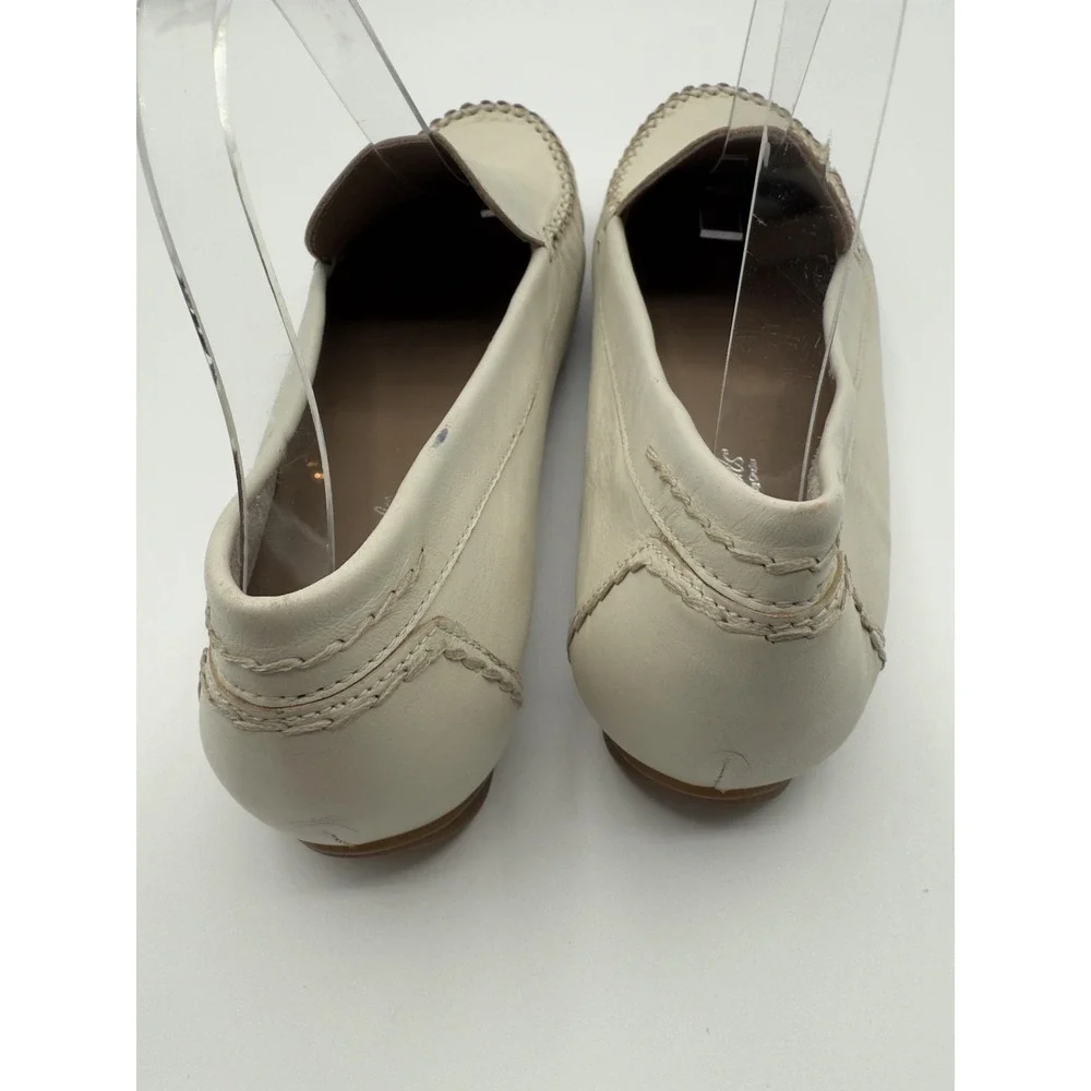 Rose Petals Loafer Shoes Womens Size 9.5 Beige Moccasin Slip On‎ Comfort